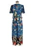 Robbie Bee Blue Casual Dress Size 6 - photo 2