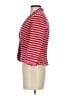 Zara 100% Cotton Stripes Pink Blazer Size S - photo 5