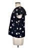 Gap 100% Rayon Black Short Sleeve Blouse Size M - photo 5