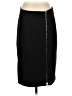 Chico's Solid Black Formal Skirt Size Sm (0.5) - photo 1