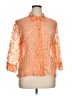 Koret 100% Rayon Orange 3/4 Sleeve Blouse Size XL (petite) - photo 1