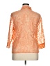 Koret 100% Rayon Orange 3/4 Sleeve Blouse Size XL (petite) - photo 2