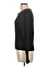J.Crew Black Long Sleeve Top Size L - photo 5