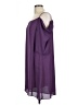 Unbranded 100% Polyester Solid Purple Casual Dress Size L - photo 5