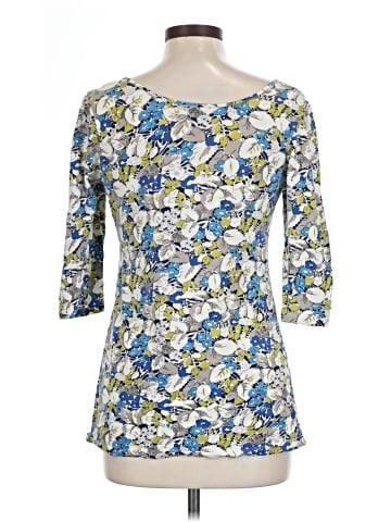 Buttons 3/4 Sleeve T-Shirt (view 2)