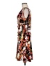 Lily Print Brown Cocktail Dress Size M - photo 5