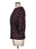 Ann Taylor LOFT Black 3/4 Sleeve Blouse Size L - photo 5