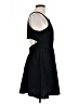 BCBGeneration 100% Polyester Solid Black Casual Dress Size 10 - photo 4