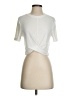 Shein Ivory Short Sleeve T-Shirt Size S - photo 1