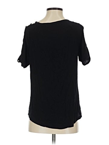 August Silk Short Sleeve Top (view 2)