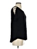 August Silk Black Short Sleeve Top Size S - photo 4