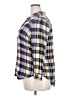 Caslon 100% Rayon Plaid Yellow 3/4 Sleeve Button-Down Shirt Size 2X - photo 5
