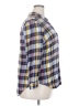 Caslon 100% Rayon Plaid Yellow 3/4 Sleeve Button-Down Shirt Size 2X - photo 4