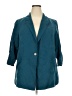 Torrid Teal Blazer Size 2X Plus (2) - photo 1