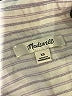 Madewell 100% Cotton Stripes Silver Short Sleeve Blouse Size XS - photo 7