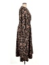 Unbranded 100% Polyester Paisley Brown Casual Dress Size 1X - photo 4