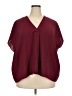 Entro Burgundy 3/4 Sleeve Blouse Size 4X (estimated) - photo 1