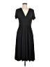 L.L.Bean Solid Black Casual Dress Size M - photo 1