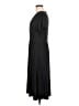 L.L.Bean Solid Black Casual Dress Size M - photo 5
