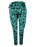 Yitty Print Teal Active Pants Size 6X - photo 2