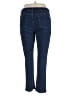 So Slimming by Chico's Solid Blue Jeans Size Lg (2.5) - photo 2