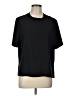 Carolina Belle 100% Polyester Solid Black Active T-Shirt Size L - photo 1