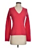 Neiman Marcus 100% Cashmere Red Cashmere Pullover Sweater Size S - photo 1