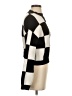 MNG Checkered-gingham Black Turtleneck Sweater Size S - photo 4