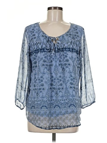 St. John's Bay 3/4 Sleeve Blouse (view 1)