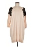H&M 100% Viscose Tan 3/4 Sleeve Top Size M - photo 1