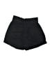 Shein 100% Cotton Solid Black Shorts Size 4 - photo 2