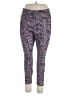 Fabletics Print Purple Active Pants Size XL (estimated) - photo 1