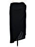 Unbranded Solid Black Casual Skirt Size L (estimated) - photo 1