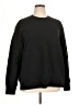 Hanes Solid Black Sweatshirt Size XL - photo 1