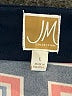 JM Collection Blue 3/4 Sleeve Blouse Size L - photo 7