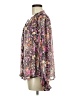 Umgee Purple Long Sleeve Blouse Size M - photo 5