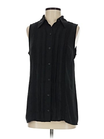 CAbi Sleeveless Button-Down Shirt (view 1)