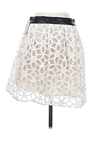 Pins and Needles Faux Leather Skirt (view 1)