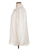 Primark 100% Polyester Polka Dots Ivory Long Sleeve Blouse Size 14 - photo 5