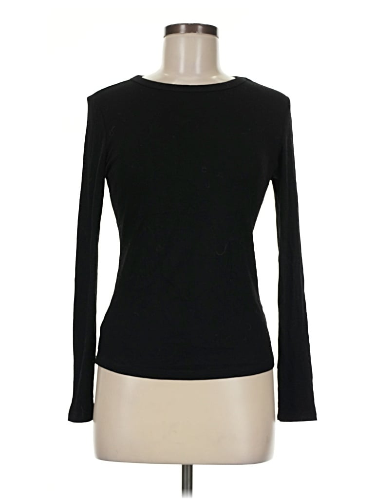 Pre-owned Zeagoo Long Sleeve T-shirt In Black