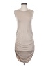Antistar Solid Tan Casual Dress Size M - photo 1