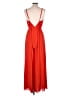 Ali & Jay 100% Polyester Color Block Red Jumpsuit Size L - photo 2