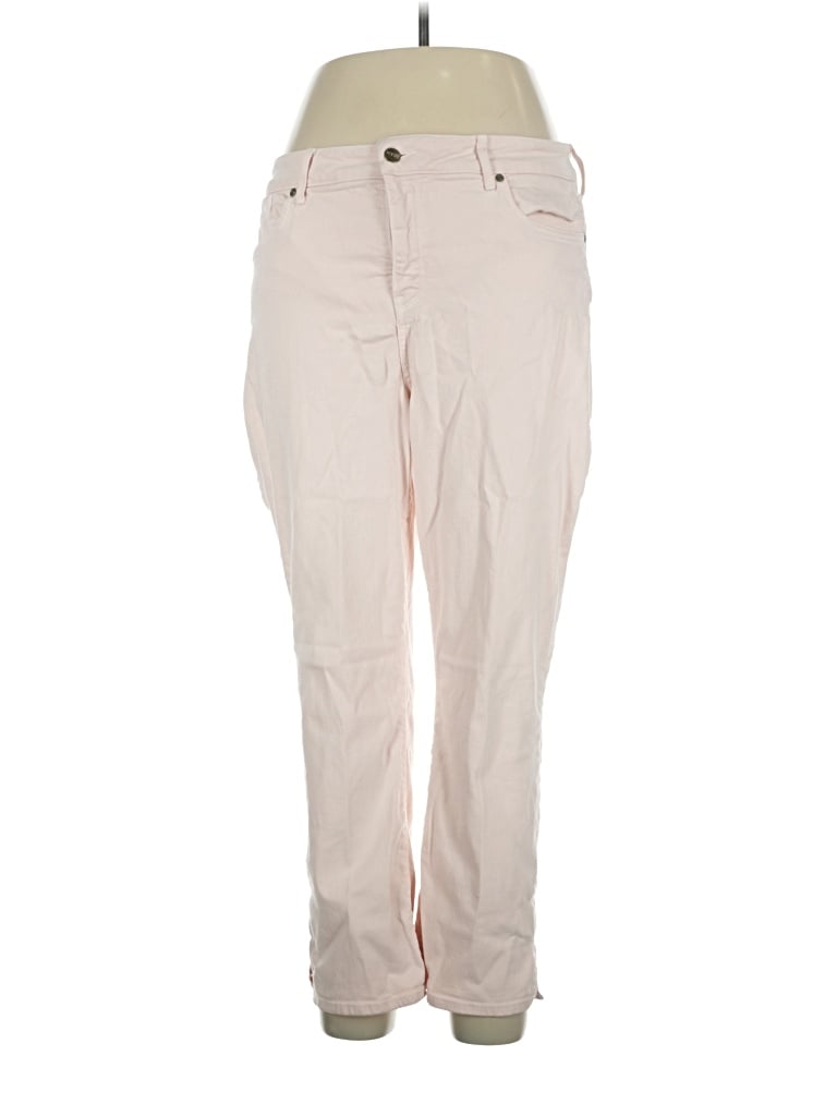 Pre-owned Nydj Jeans In Ivory