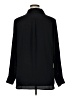Halogen 100% Polyester Solid Black Long Sleeve Blouse Size XL - photo 2