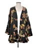 Zara Basic Black Kimono Size M - photo 1