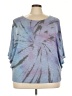 Phil Love Tie-dye Blue Pullover Sweater Size 3X - photo 1
