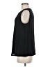 Nic + Zoe 100% Polyester Black Sleeveless Blouse Size M - photo 5