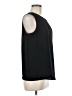 Nic + Zoe 100% Polyester Black Sleeveless Blouse Size M - photo 4