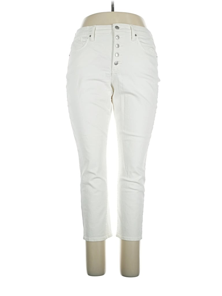Pre-owned Universal Thread Jeans In Ivory