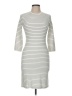 Theory Stripes Gray Casual Dress Size M - photo 1